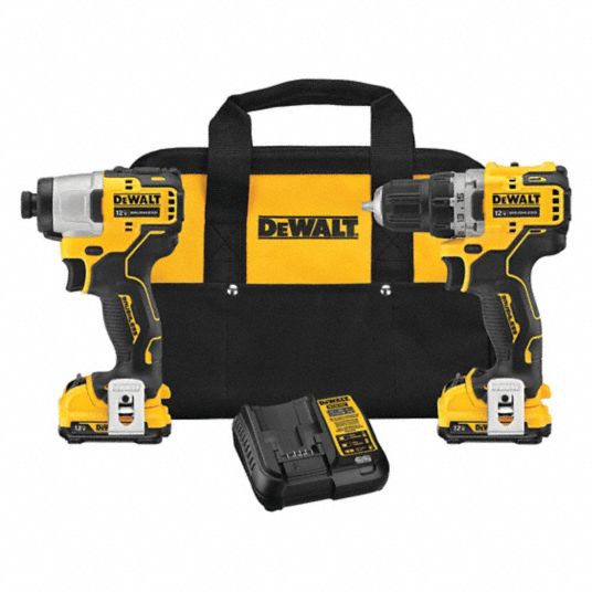 DEWALT 12 V Volt 2 Tools Cordless Combination Kit 55AC81