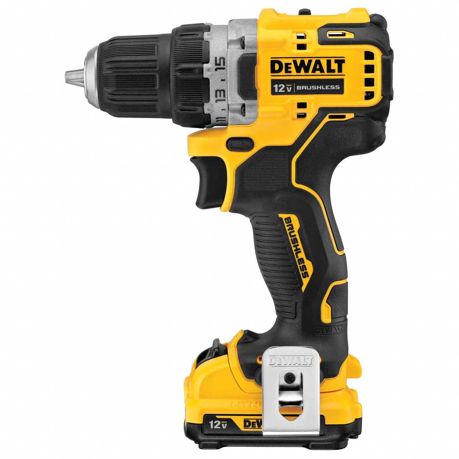 DCF512D1G-QW, Clé à cliquet 1/2 - XR - sans fil - 18v 2Ah li-ion  brushless - pack gfn Dewalt