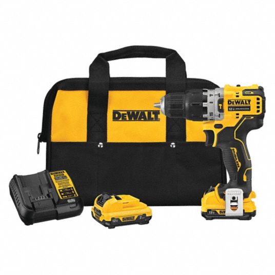 DEWALT 12V Subcompact Premium Cordless Hammer Drill Kit