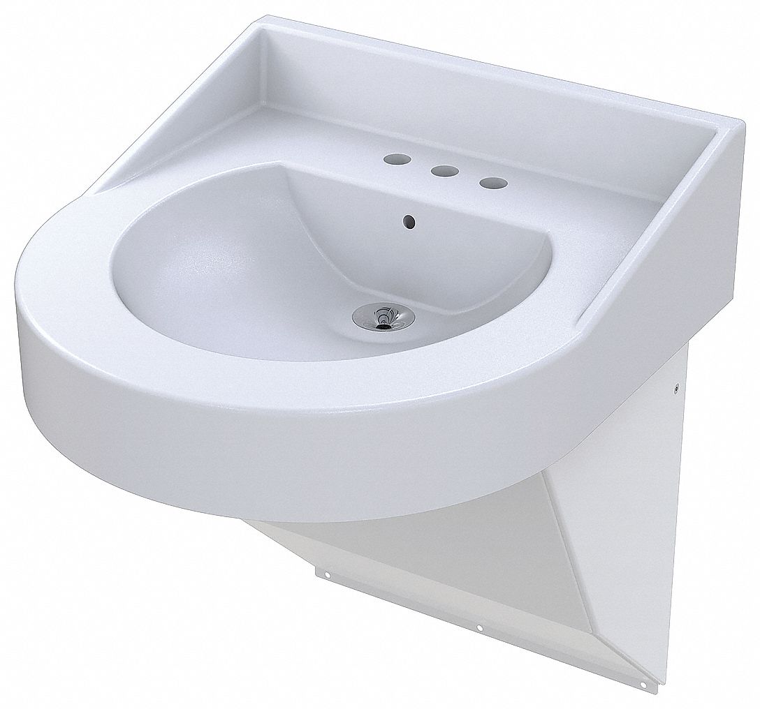 WHITEHALL BESTCARE LIGATURE-RESISTANT ADA BASIN, NO FAUCET