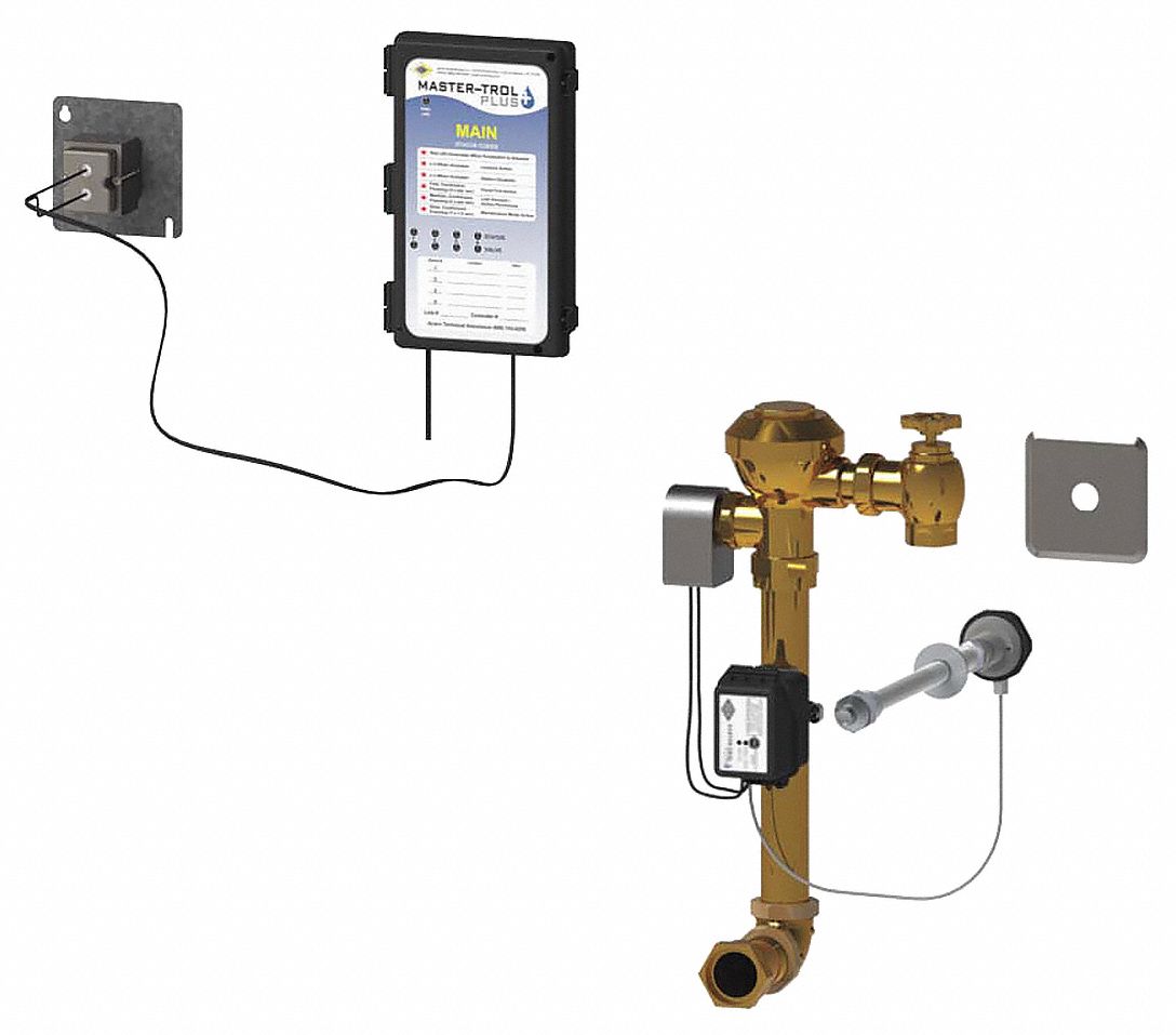 Penal System Toilet Retrofit Kit: 9 7/8 in Main Module Overall Ht