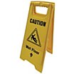 Caution Wet Floor Folding Signs image