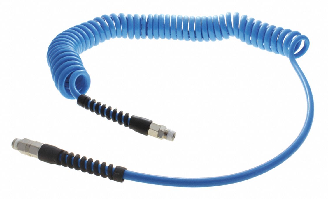 coiled air hose