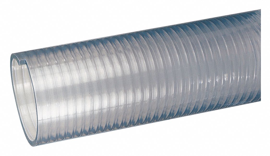 KURIYAMA Bulk Food Grade Hose, PVC, Not Reinforced, 3/4 in, 100 ft, 115