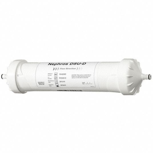 NEPHROS Inline Water Filter; For Use With Dialysis Equipment 55AV46
