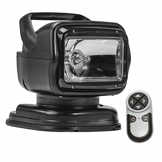 Spotlight: Wireless Handheld - Remote Controlled, 65 W Watts, 12V DC, 5.5 A Amps, 225,000