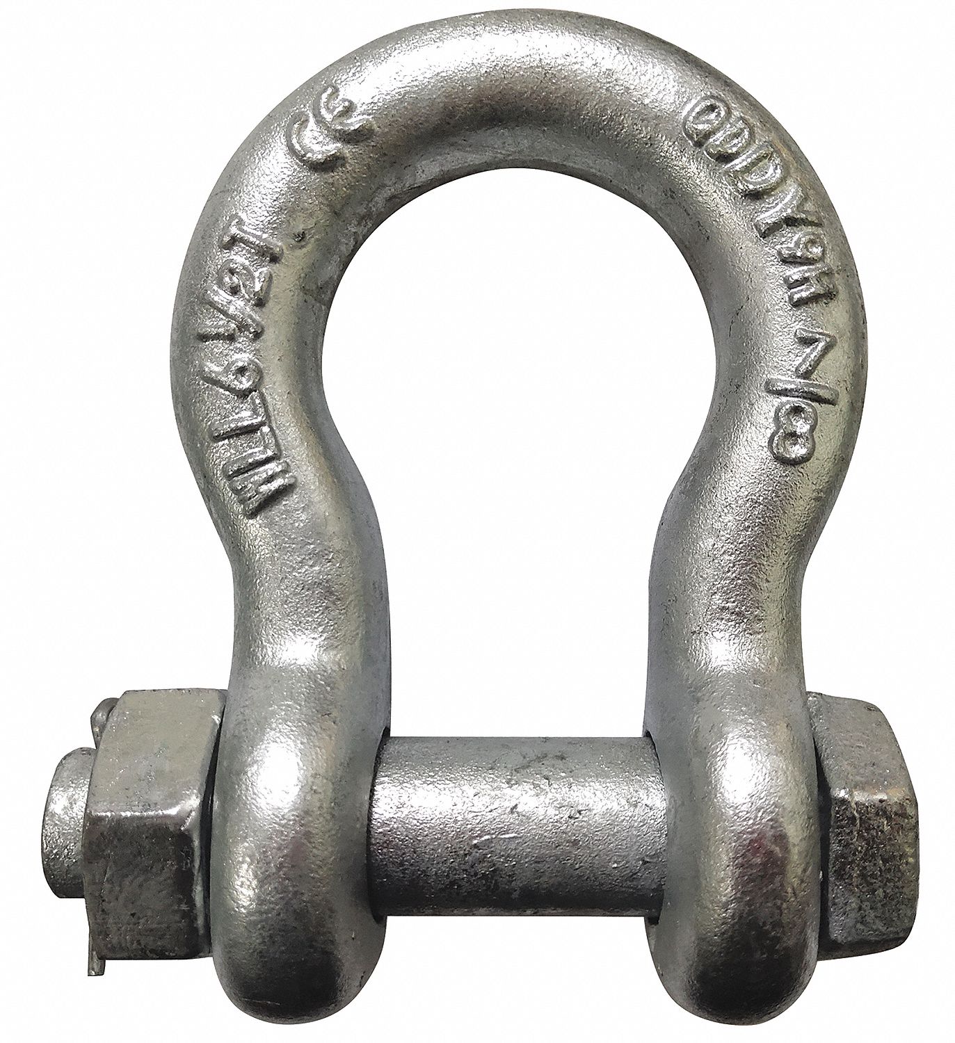 GRAINGER APPROVED Anchor Shackle Bolt/Cotter/Nut Pin, 1,500 lb Working