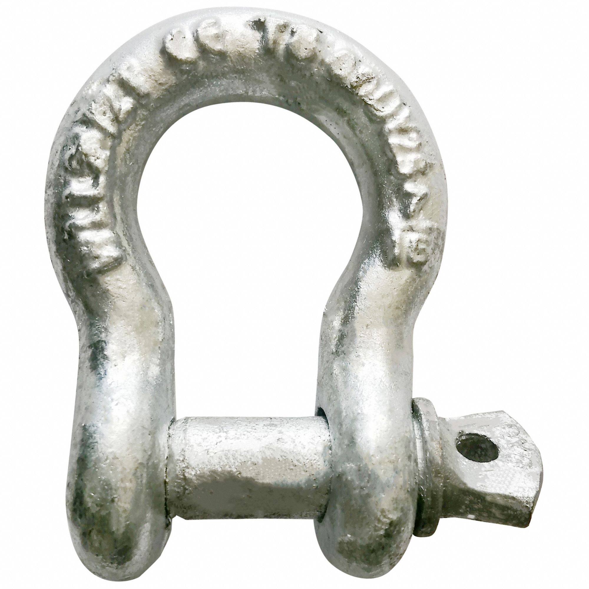 Anchor Shackle: Anchor Shackle, 5, 200 lb Working Load Limit, 3/4 in Wd Between Eyes