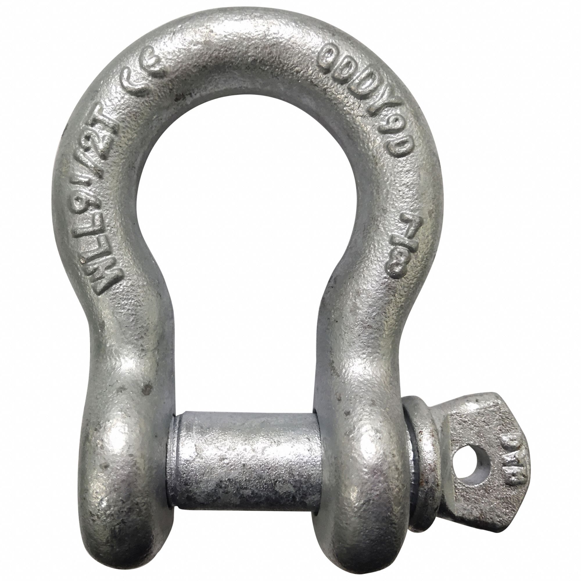 Anchor Shackle, 19,000 lb Working Load Limit, Anchor Shackle - 55AY23 ...