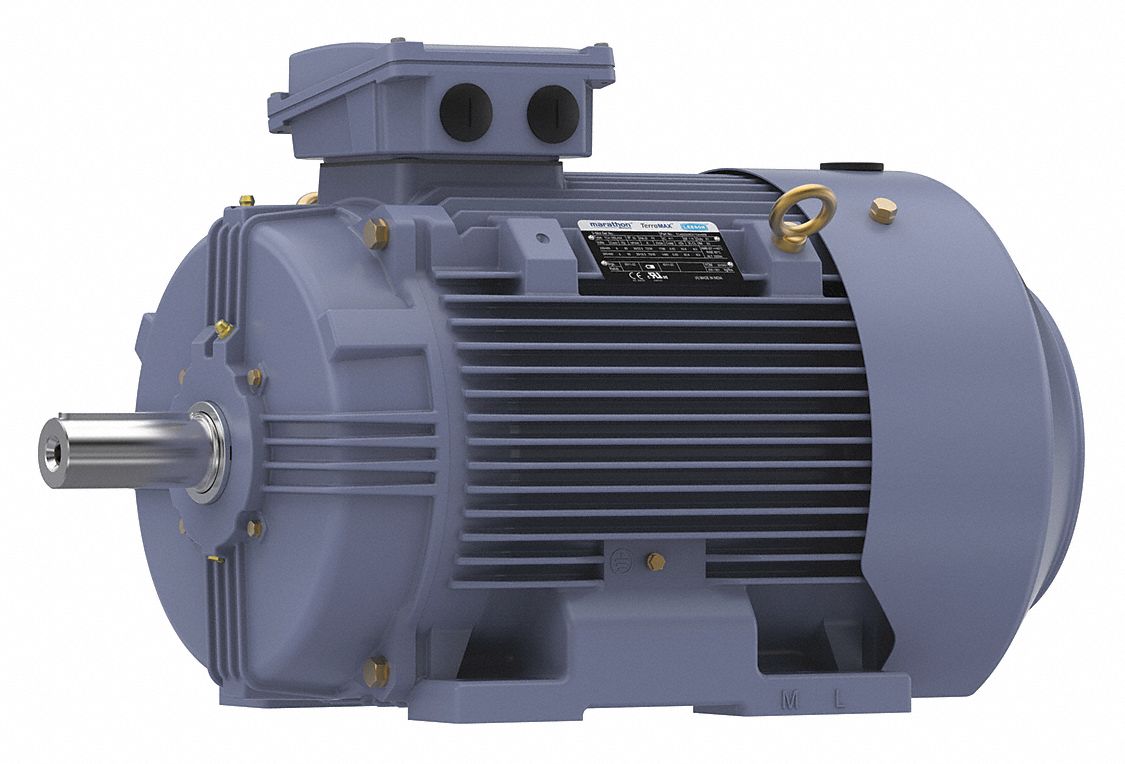 Metric Motor: Totally Enclosed Fan-Cooled, Rigid Base Mount, 30 HP, 230/460V AC, F