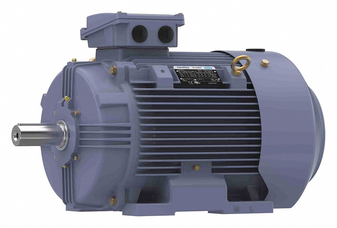Metric Motor: Totally Enclosed Fan-Cooled, Rigid Base Mount, 20 HP, 230/460V AC, F
