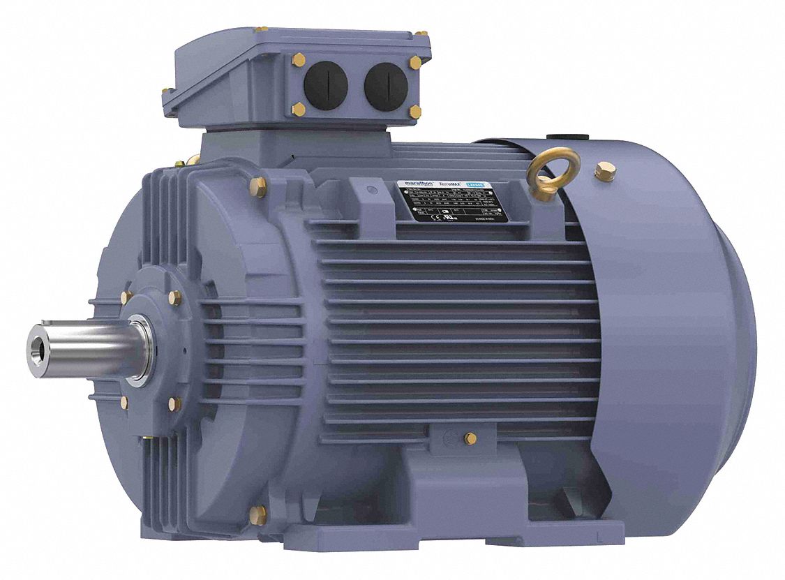Metric Motor: Totally Enclosed Fan-Cooled, Rigid Base Mount, 25 HP, 230/460V AC, F