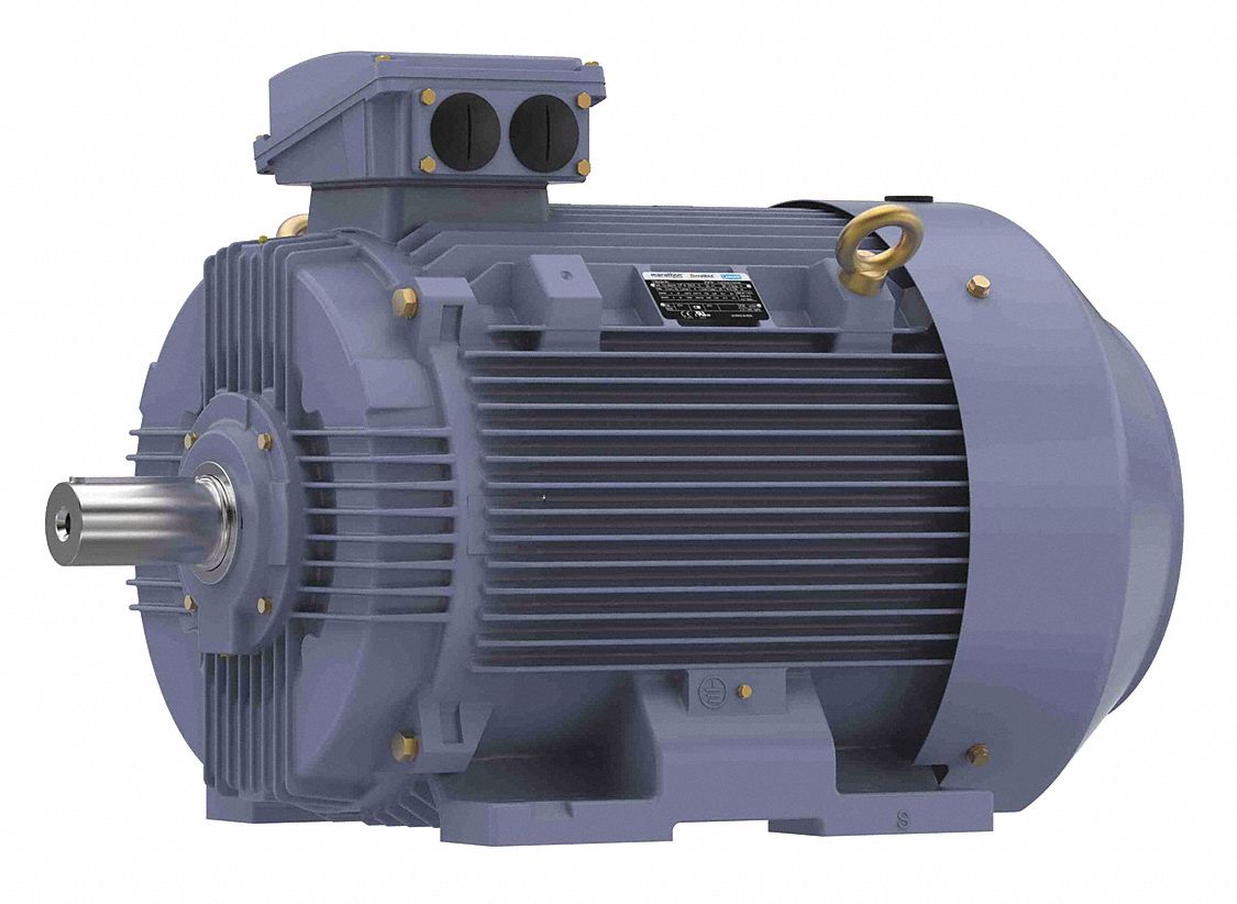 Metric Motor: Totally Enclosed Fan-Cooled, Rigid Base Mount, 100 HP, 230/460V AC