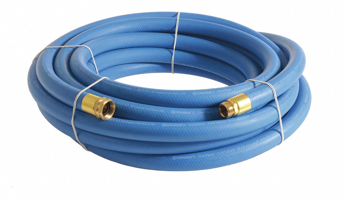 WASHDOWN HOSE ASSEMBLY,5/8IN ID X 25 FT