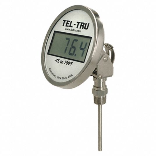 Stainless Steel 6 Probe Thermometer - 1/2 MNPT