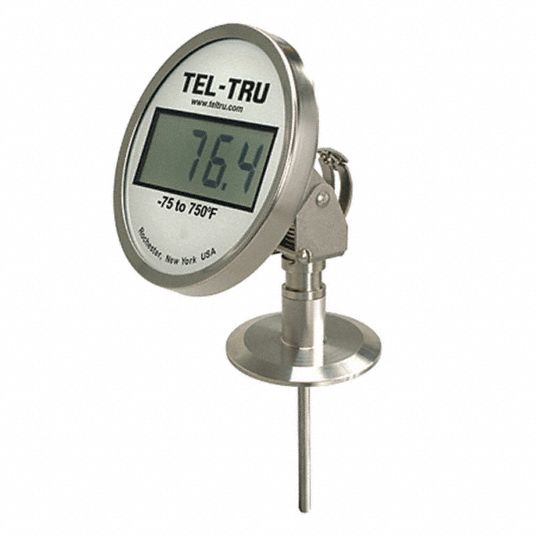 3 Dial Face x 2.5 Probe Thermometer