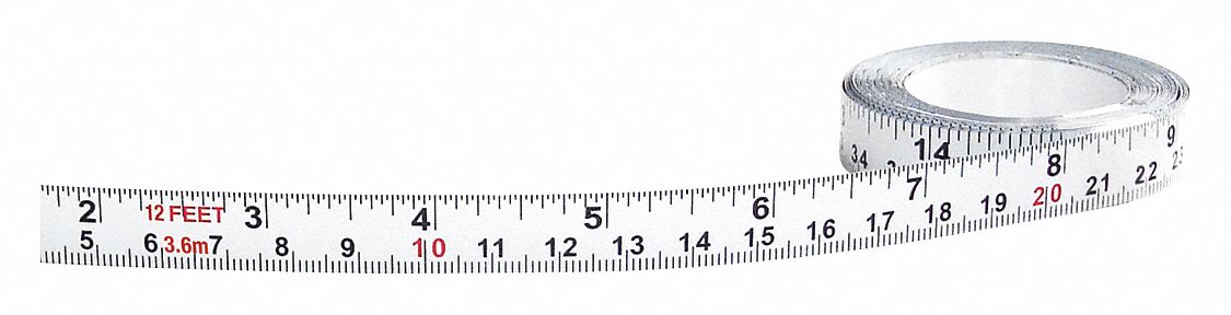 ADHESIVE BACKED TAPE MEASURE,SAE/METRIC