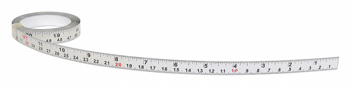 ADHESIVE BACKED TAPE MEASURE,SAE/METRIC