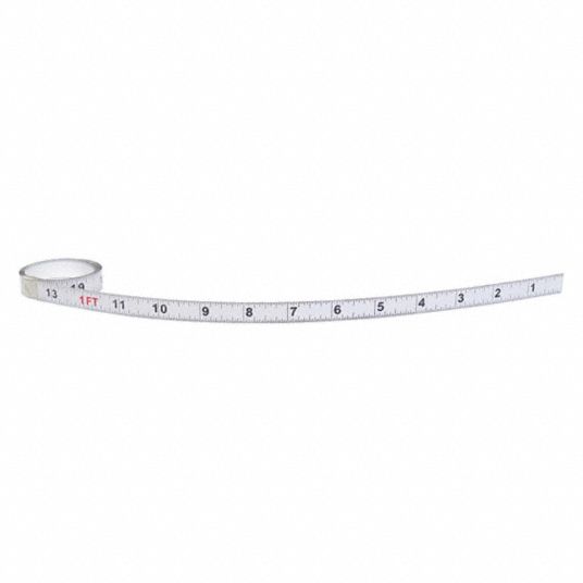 Delta 79-068 6' Right 3/4 English Adhesive-Backed Measuring Tape