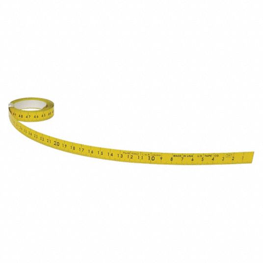 US Tape 50021 Adhesive Backed Tape Measure, Metric