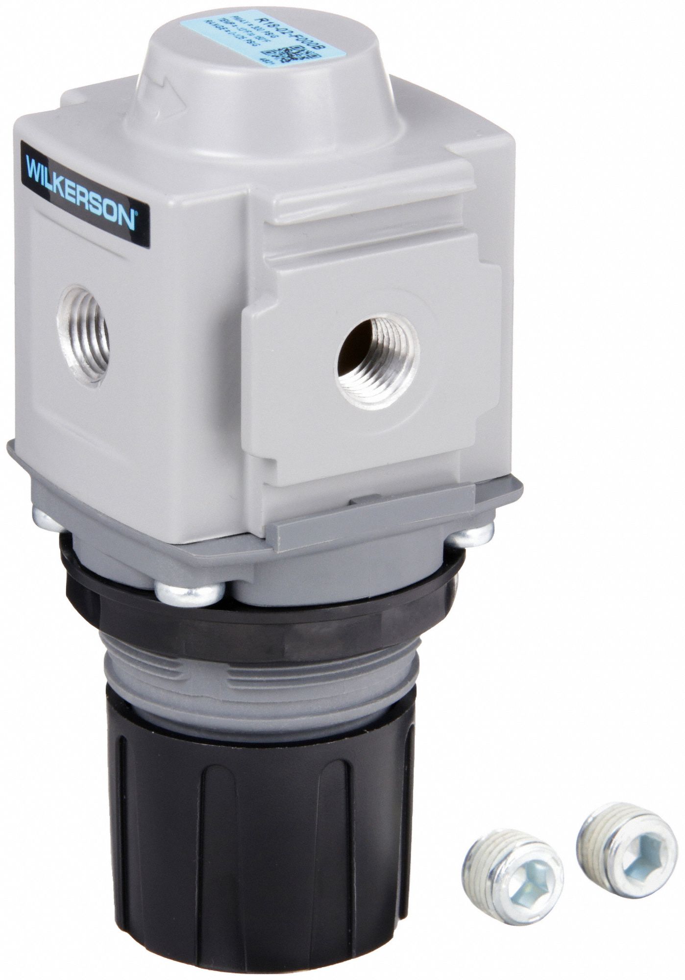 WILKERSON Compressed Air Regulator Aluminum, 1/4 in NPT, 150 cfm, 300