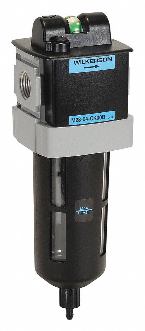 Wilkerson M28-04-BL00 Coalescing Air Filter 6D810 1/2" NPT 