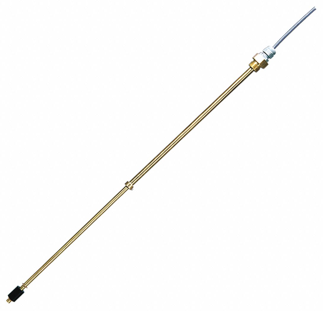 Liquid Level Switch: SPST, 1 1/4 in Float Travel, 4, 1 in NPT Tank Connection Size, 20