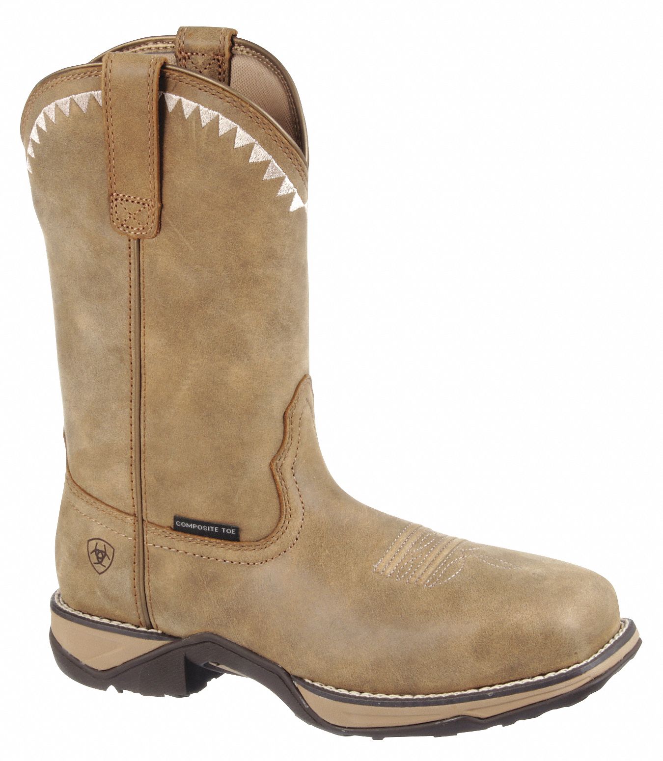 ARIAT Wellington Boot, 7, B, Women's, Brown Bomber, Composite Toe Type