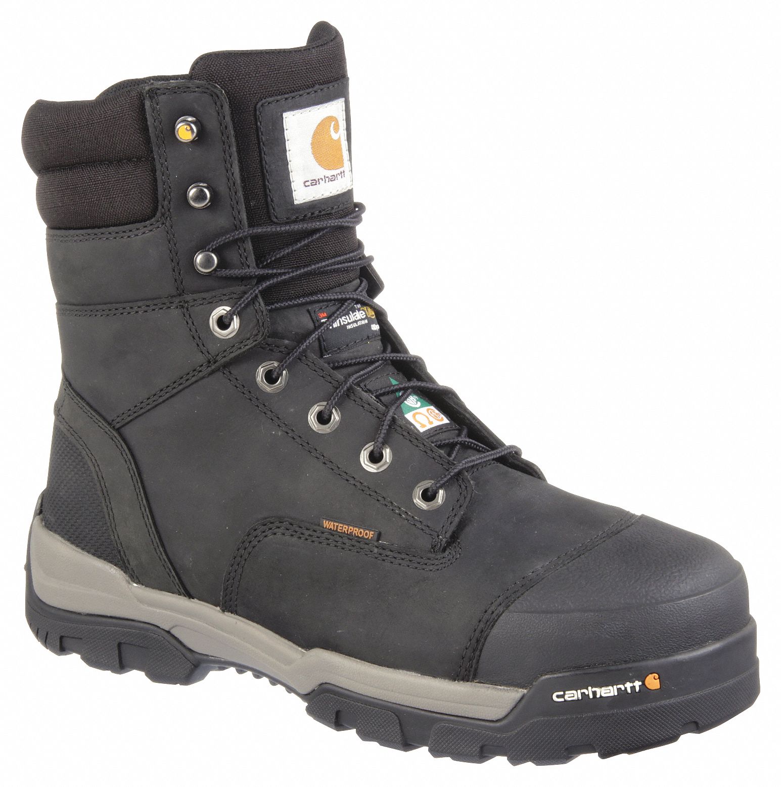 black carhartt work boots