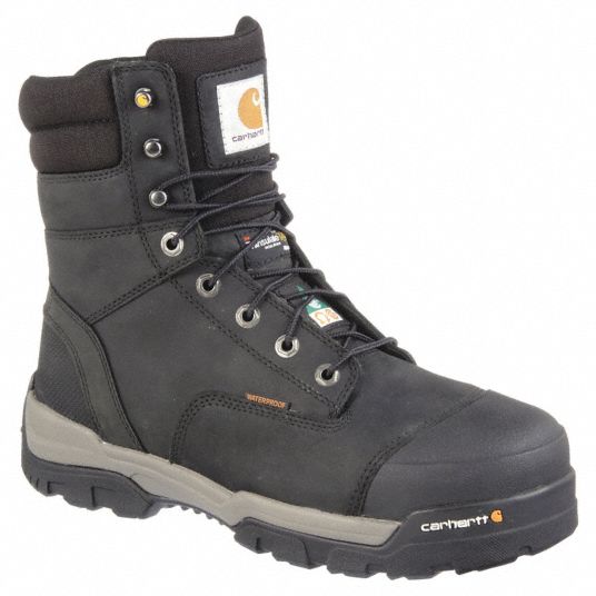 CARHARTT, W, 9 1/2, 8-Inch Work Boot - 55CU55|CMR8959 9.5W - Grainger