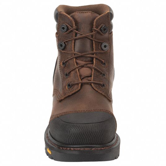 JUSTIN ORIGINAL WORKBOOTS 6 in Work Boot, 13, EE, Men's, Brown ...