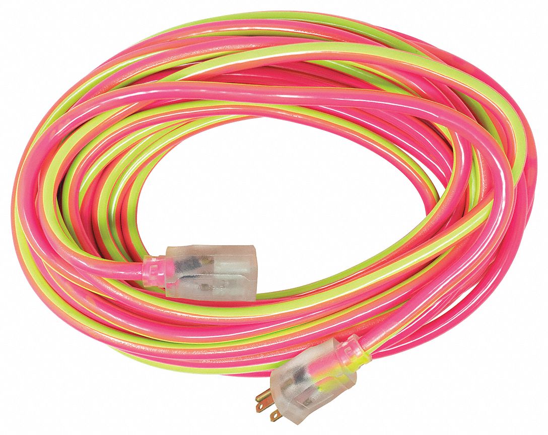 SOUTHWIRE, 50 ft Cord Lg, 12 AWG Wire Size, Extension Cord 55CW66