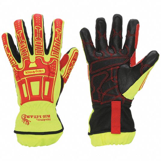 HEXARMOR, XL ( 10 ), Goatskin, Mechanics Gloves 55CY242035XL (10