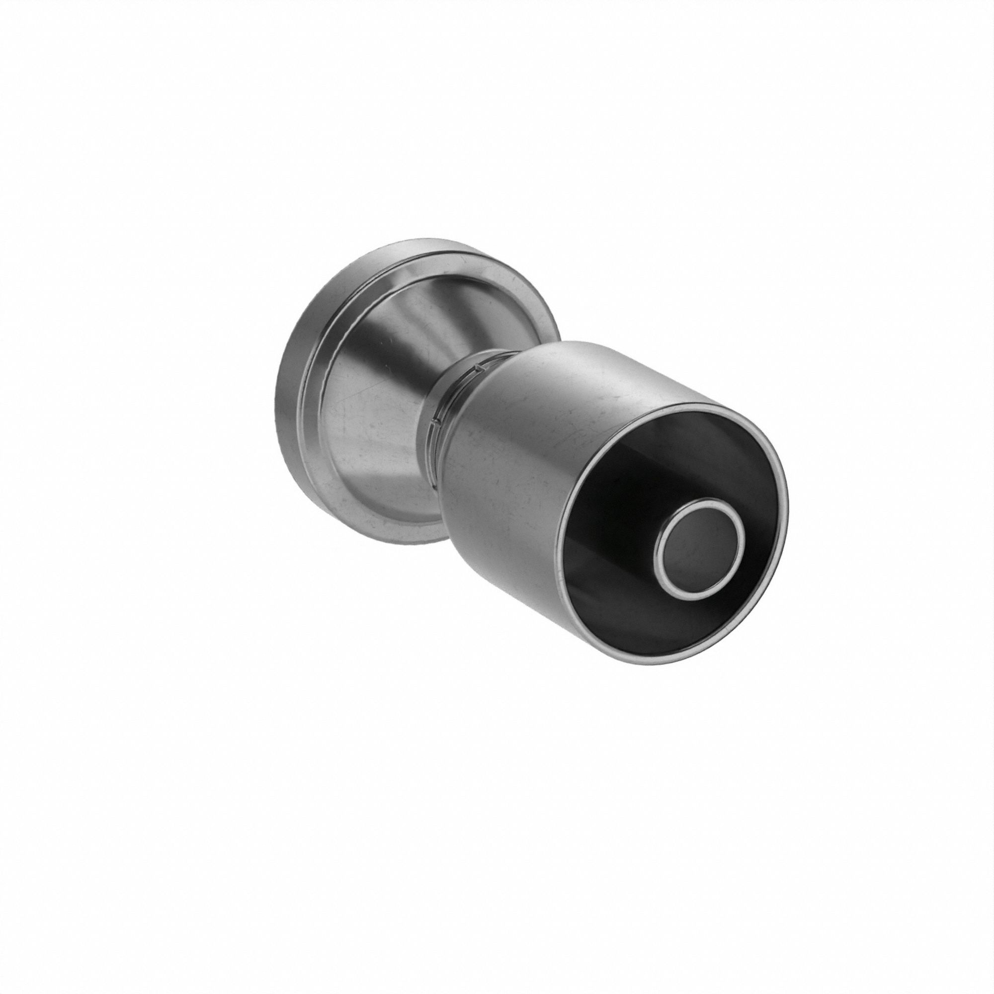HYDRAULIC CRIMP FITTING, STEEL X STEEL, STRAIGHT, -8 HOSE DASH SIZE, MALE X GENDERLESS