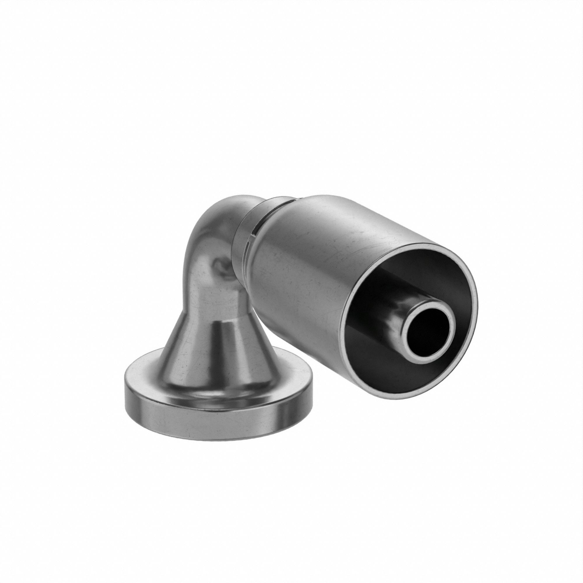 RAC DE TUY HYDR,CANNELÉ,SÉR 77U,SERTI,COUDE 90 ° ,HAUTE PRESSION,3/4 PO,AC