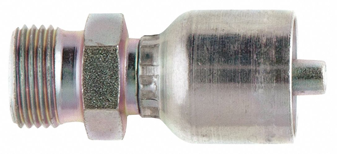 RAC DE TUY HYDR,CANNELÉ,SÉR 77E,SERTIR,MÂLE,DROIT,RIGIDE,ORIFICE 1 PO X M42,ST