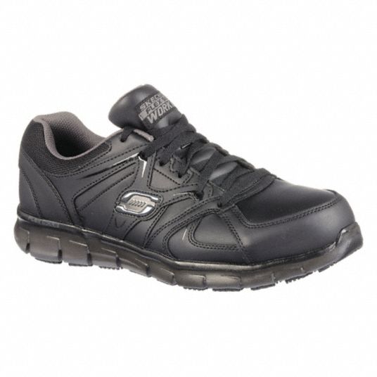 SKECHERS, W, 12, Work Shoe - 55DG17|77068W BKGY SIZE 12 - Grainger