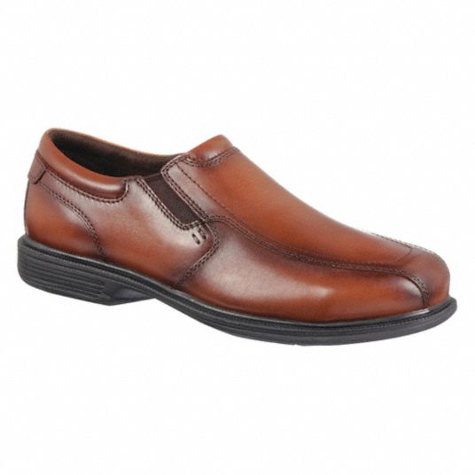 FLORSHIEM Oxford Shoe, 13, EEE, Men's, Brown, Steel Toe Type, 1 PR ...