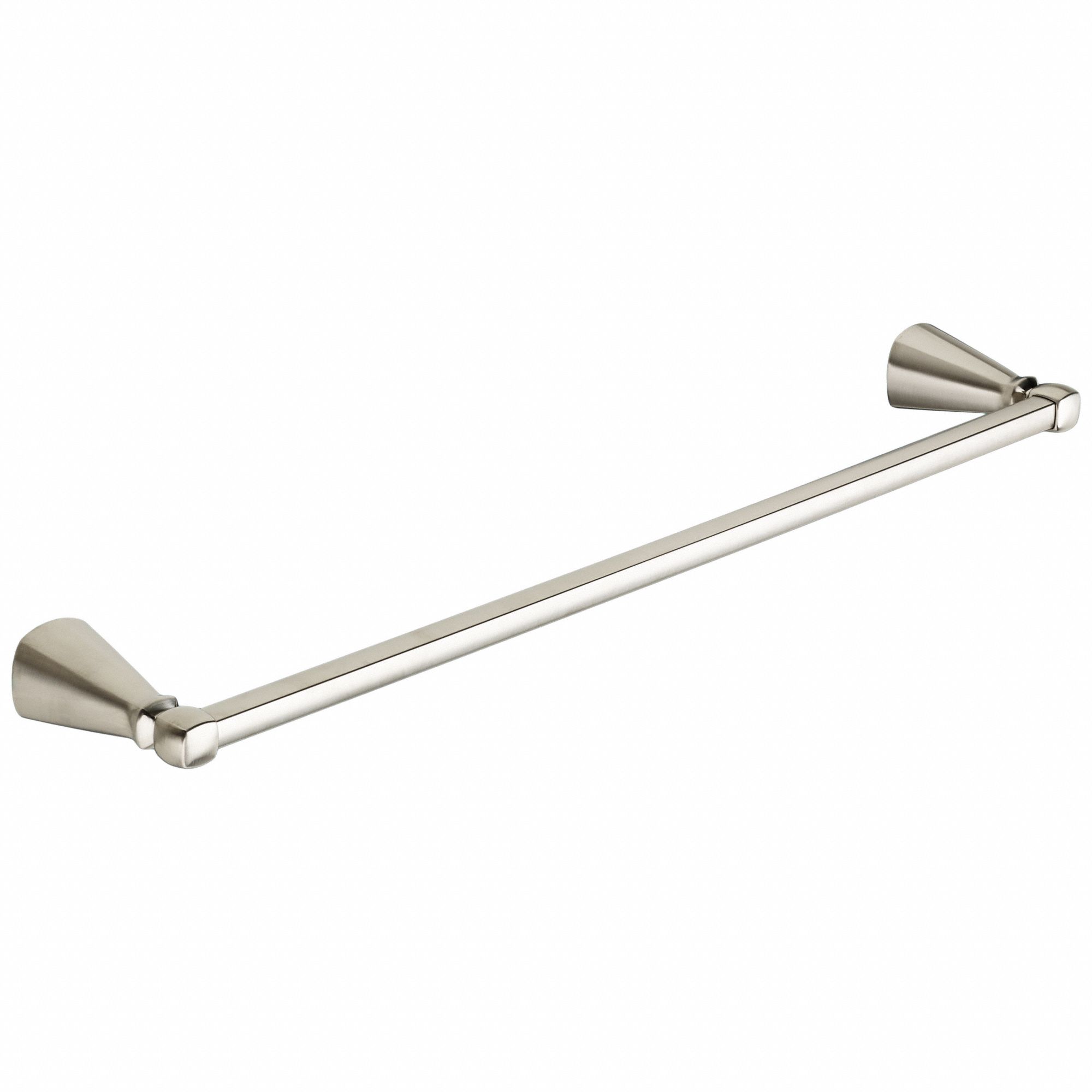 Towel Bar: 7018024.295, Wall Mount, 1 1/4 in x 25 7/8 in x 4 1/8 in, 24 in Bar Wd