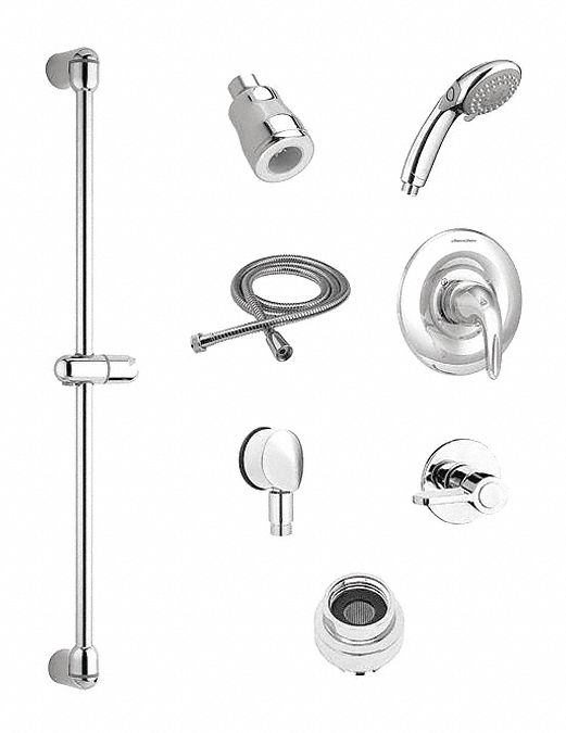 American Std, Commercial, Commercial Shower System Kit 55DM42