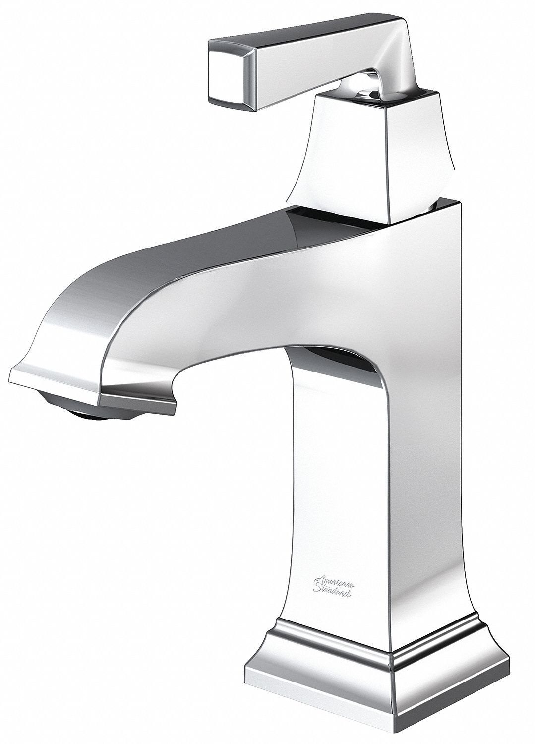 Low Arc Bathroom Faucet 4-7/16 H