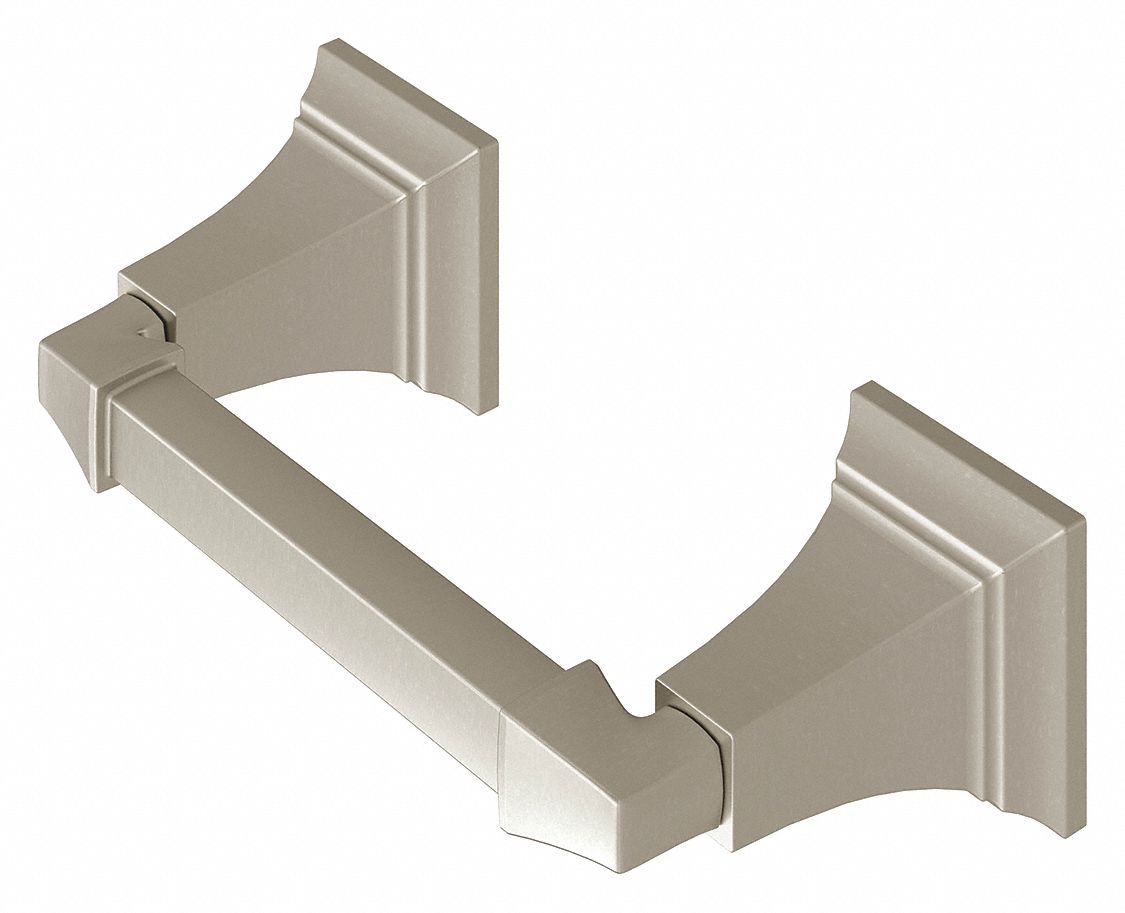 Toilet Paper Holder (1) Roll Brushed