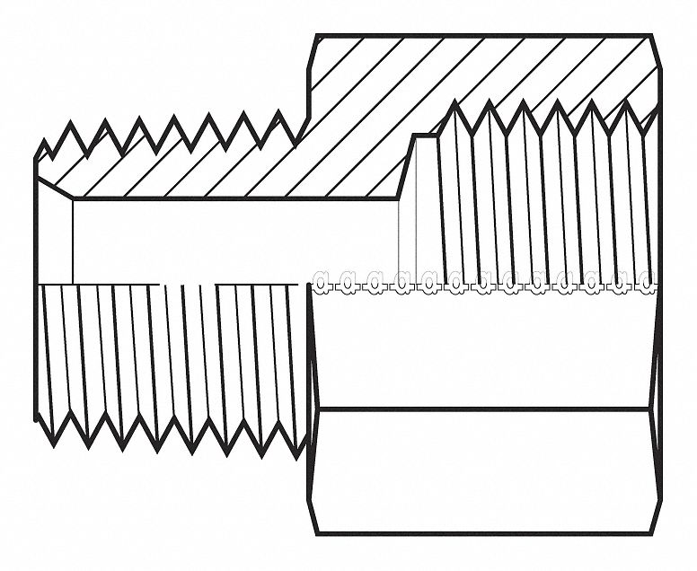 Hose Adapter 1/4 NPT 14 mm