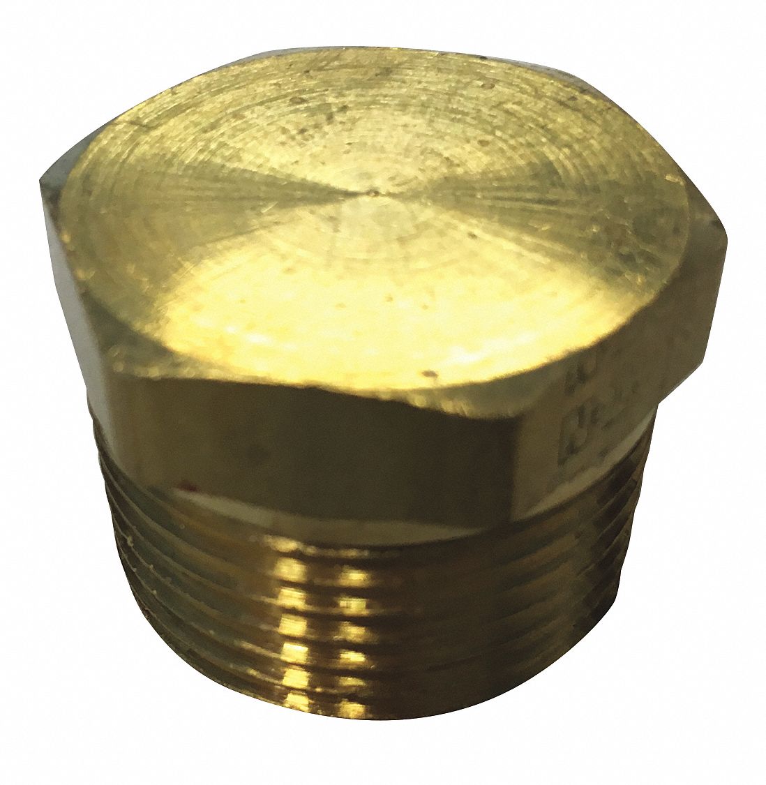 Hydraulic Hose Adapter: Brass, 1/2 in Fitting Size, 1, 200 psi Max. Working Pressure @ 70 F, NPTF