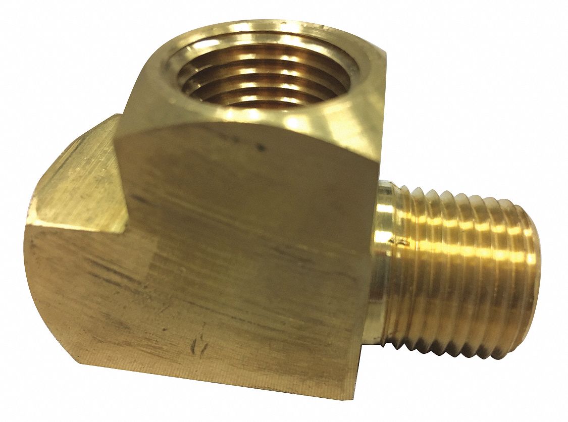 Hydraulic Hose Adapter: 3/8 in x 3/8 in x 3/8 in Fitting Size, Female x Female x Male, Rigid, Tee