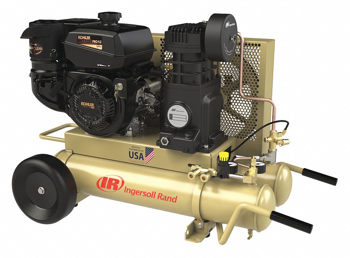 gas powered air compressor