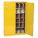 FLAMMABLES SAFETY CABINET,YELLOW,STEEL