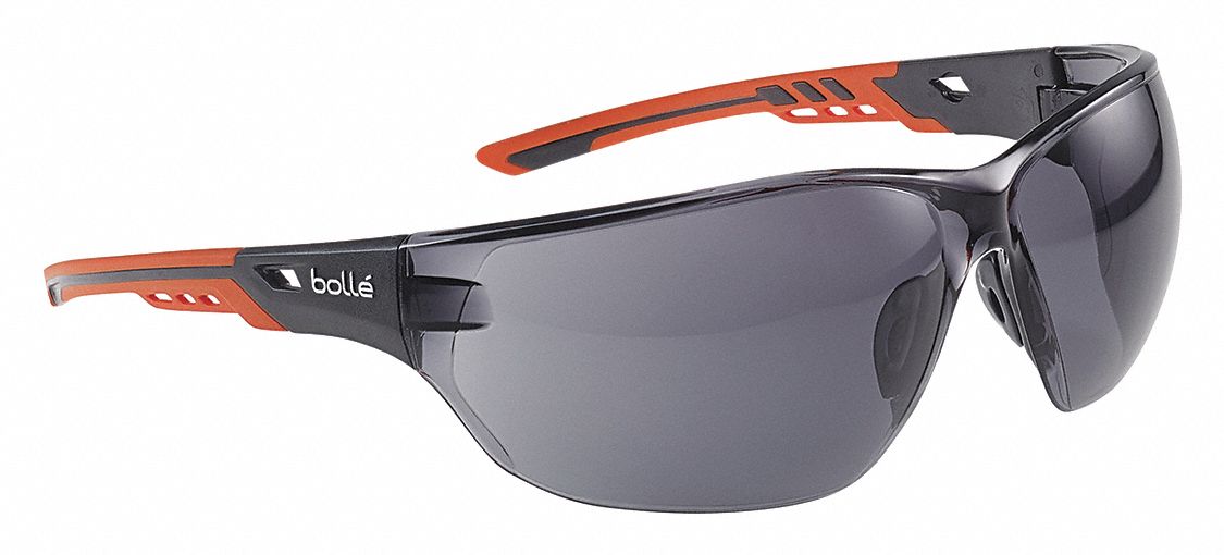 BOLLE SAFETY, Wraparound Frame, Frameless, Safety Glasses 55ED83