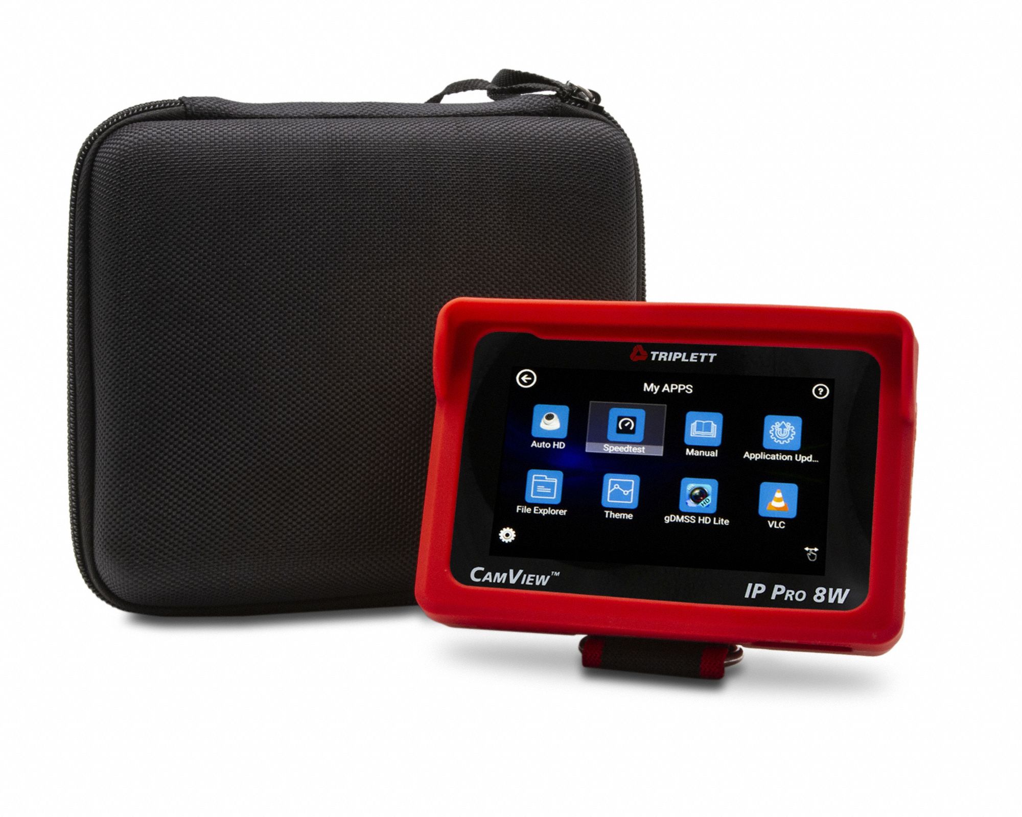 HD CCTV Tester: PTZ Control Test/Video Transmission, 4 in Display Size, 4K H.264/4K H.265