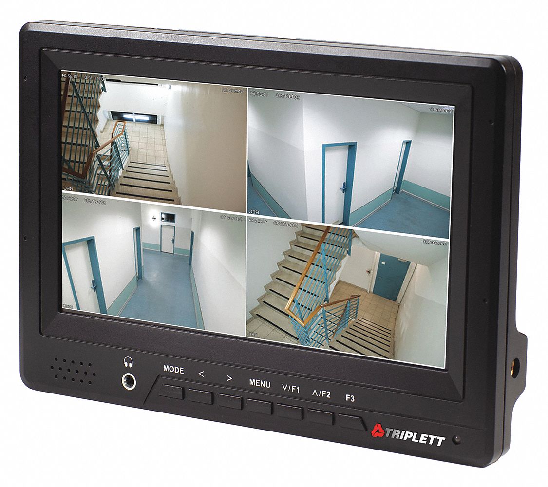 TRIPLETT, TFT LCD, 7 Screen Size, HD 4K CCTV Monitor 55EE07|HDCM-4K -